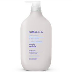 method 美則 感官沐浴乳 就是滋潤 828ml-滋潤保濕、舒緩乾燥，給予肌膚溫和呵護, 1瓶