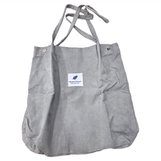 CHIFUN SENHUO 祈樂森活 單肩手提袋 2入 帆布, 38 × 35cm, 淺灰
