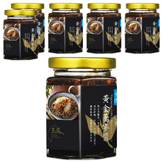 玉民 黃金蕎麥醬, 拌麵拌飯開胃首選, 素食XO醬, 嚴選酥脆飽滿黃金蕎麥, 180g, 6罐
