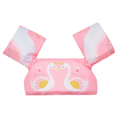 vanibaby 浮力衣 手臂浮力圈**, 1個, 粉色天鵝