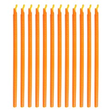 Axis 艾克思 台灣製食物保鮮防漏防潮密封棒 大(28cm), 橘色, 12個