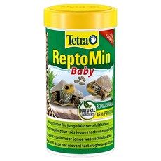 Tetra 德彩 ReptoMin 幼龜飼料，兩棲爬蟲飼料，45%蛋白質，減少異味, 100ml, 1瓶