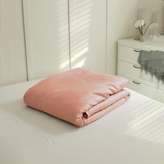 LoveCity 寢城之戀 經典素色吸濕排汗萊賽爾天絲薄被套 台灣製, 暗紅色