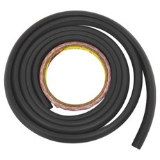 Middi 咪蒂 柔軟安全防撞護條組(XS) NBR橡膠 3M背膠, 黑色, 1個