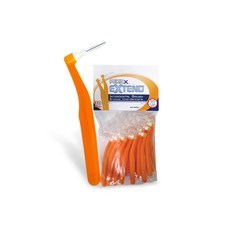 maxill 美適 耐用L型牙間刷, 30支, 0.7mm 最小通過齒間孔, 1包