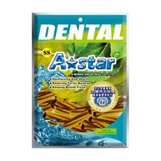 A star 空心六星棒 健膚亮毛 360度深層清潔口腔 幫助牙齒骨骼發育成長, 240g, 1包