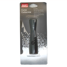 BUILT 立放式酒保開酒器, 符合人體工學, 含割箔器和瓶蓋開啟器, 316不鏽鋼, CTKA02, 1個