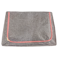 FUN+NITURE 粗麻鋼架收納箱 100L, 深灰色, 1個