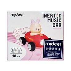 mideer 幼兒音樂慣性車 1.5歲以上, 小小兔, 1個