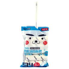 H&K 家居 94黏膠黏滾筒拖把 適用於家庭清潔, 16cm x 60周 + 16cm x 30周, 1組