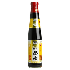 黑龍 春蘭級 黑豆蔭油 100%黑豆經古法120天日曝 不含防腐劑、味精、糖精、人工色素, 400ml, 1瓶