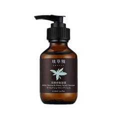 GRANGE 璞草園 潔顏修鬍凝露, 添加植物精油, 全膚質/敏感性肌膚適用, 100ml, 1瓶