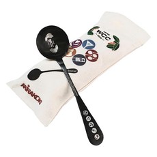 AKIRAKOKI 不鏽鋼鍍鈦杯測匙, 世界咖啡杯測賽專用, 輕巧耐用, 防腐蝕, 1支