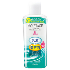 Kracie 葵緹亞 MOISTAGE S13清爽保濕乳液 改善小細紋 無添加香料、色素、礦物油, 160ml, 1瓶