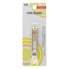 KAI 貝印 金邊指甲剪 KE-0611 S(60MM), 彩繪, 1個