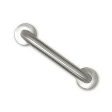 海德廚衛 不鏽鋼安全扶手30cm 浴室防滑扶手 長者孕婦防護, 34.8 x 7.7 x 7.8cm, 1支, 銀色