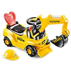 PLAYFUL TOYS 頑玩具 騎乘工程車, 混合顏色, 1個