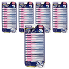 奈森克林I型牙間刷 有效除去牙垢 牙菌斑 SSS尺寸, 0.7mm, 12支, 5組