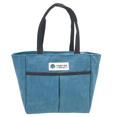 Yashida 時尚手提保溫保冷袋, 藍色, 1個, 27 x 16 x 25cm