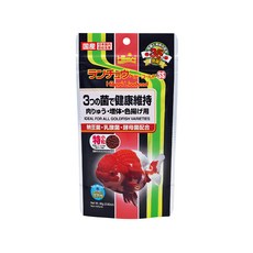 Hikari 高夠力 金魚蘭壽飼料, 80g, 增豔增體, 適用於各品種金魚, 1包