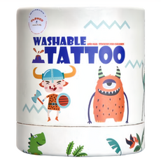 FLOWER MONACO 兒童紋身貼紙指甲貼套組 140+120PCS 水轉印工藝, 男孩款, 1組