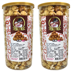 POPCORn 帕波爺爺 爆米花 焦糖 粒粒分明 日常零嘴, 200g, 2罐