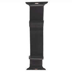 MAGEASY 米蘭不鏽鋼磁扣錶環 Apple Watch 42mm, Apple Watch 44/45/46/49mm, 黑色, 1個