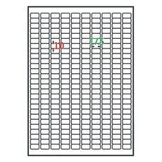 鶴屋 A4三用電腦標籤 116號 B1018 17.5 x 10mm, 105張, 270格