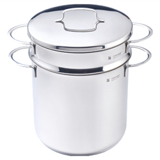 WMF Mini 煮麵鍋 含蓋, 18cm 3L ADL22, 18/10不鏽鋼 德國進口, 1個