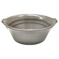 GINPO 銀峯 COTTO 烹飪碗 灰色 陶瓷 日本產, 21.5 x 8cm, 1個