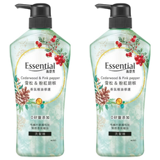 Essential 逸萱秀 雪松+粉紅胡椒洗髮精, 700ml, 2瓶