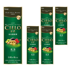 CIELO 宣若 染色護髮膜 DOB 深橄欖棕, 180g, 5個