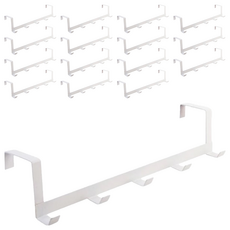 門上掛鉤 G489, 精緻白, 16個