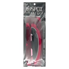 SPOX ORIGINAL LITE 免綁運動頭帶，吸濕排汗, 不適用, 戰隊紅金剛, 1條