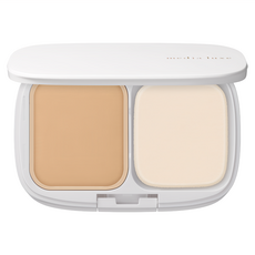 media 媚點 台灣公司貨 雪紡親膚粉餅, 01明亮, 1個