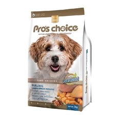 福壽實業 Pro's choice 博士巧思 無穀犬乾飼料, 羊肉 + 地瓜, 3kg, 1袋