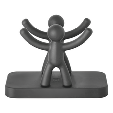 UMBRA Buddy 小人餐巾紙架, 墨黑色, 1個