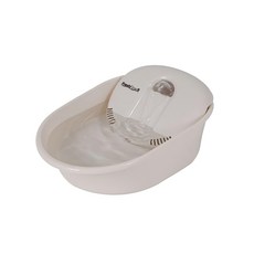 Petmate 電動瀑布式飲水機II簡易型 50oz, DK-24817, 米白色, 1個