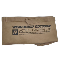 LOHACAMP 樂活不露 營柱戰術收納包 (M號) - 65x10cm 100%聚酯纖維, 沙色, 1個