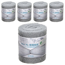 KEYTOSS 詰朵斯 MINI ME 研磨菜瓜布 自由裁切, 鋼砂微粒子加工, 台灣製造, 5個, 1入