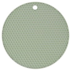 PEARL LIFE 珍珠金屬 Natural Cook Pure系列 矽膠鍋墊 HC-133, 綠色, 1個