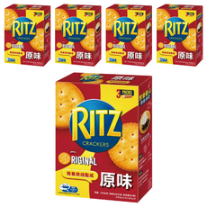 RITZ 麗滋 餅乾 原味 3條, 300g, 5盒
