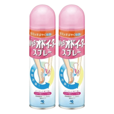 KOBAYASHI 小林製藥 Miss 腳臭噴霧 150ml 男女皆可使用, 2瓶, 1入