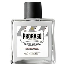 Proraso 白標敏感肌鬍後乳 舒緩保濕 清新綠茶香氛 義大利製造, 100ml, 1罐