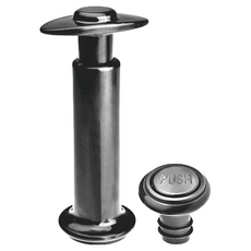 ibili vacu vin Click 紅酒抽真空器 + 瓶塞 2個, 黑色, 1組