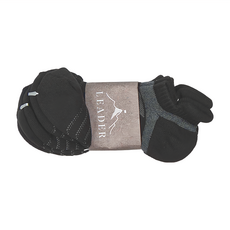 Wild Peak 野峰 多功能運動襪 3雙入 70%棉, 黑灰色, 1組