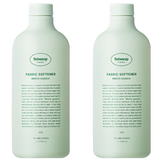 Bebesup 柔軟精 微風花園香 1L 1瓶, 2瓶