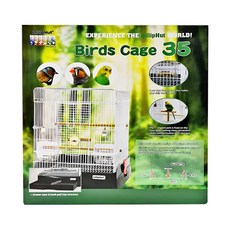 LillipHut 麗利寶 舒適快潔鳥籠 35, 尺寸360*340*430mm, 藍色, 1盒