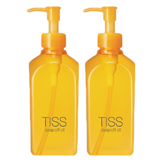 TISS 深層卸粧油 毛孔潔淨升級型, 輕鬆洗淨不油不厚重清爽不黏膩, 230ml, 2個
