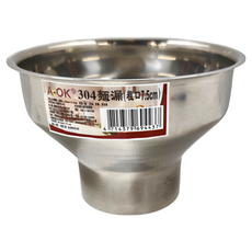 A-OK 304麵漏粗口 高級不銹鋼 防濺 易包裝, 7.5cm, 1個